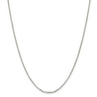 Primal Silver Sterling Silver Open Link Cable Chain