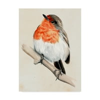 Zaštitni znak likovne umjetnosti' mala ptica na grani IV ' platnena Umjetnost Jennifer Paxton Parker