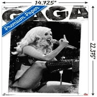 Lady Gaga - zidni poster za prste s push igle, 14.725 22.375