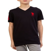 S. Polo Assn. Majica za dječake s V izrezom, 2 pakovanja, veličine 4-18