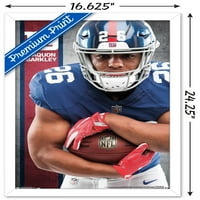 New York Giants - Saquon Barkley zidni poster, 14.725 22.375