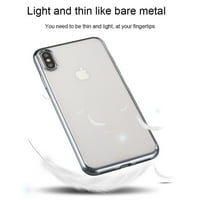 Kompatibilan sa iPhone XR Clear futrolom, otporan na udarce ultra tanki fit silikonski prozirni poklopac