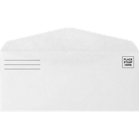 LUXPaper Redovne Koverte, 7 8, Svijetlo Bijele, 1000 Pakovanje