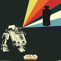 Star Wars: Saga - R2D projekcijski zidni poster, 14.725 22.375
