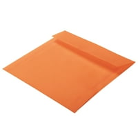 6. 5x6. Prozirne Koverte, Narandžasta, Pakovanje Od 100 Komada