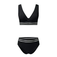 PXiakgy Tankini kupaći odijela za žene Ženski set kupaći kostim bandeau zavoj bikini set push up brazilski