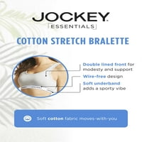 Jockey Essentials ženska pamučna rastezljiva Braleta