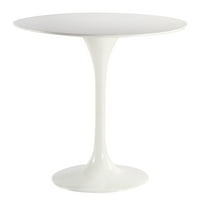 Edgemod Daisy 31 Trpezarijski stol od fiberglasa u bijelom