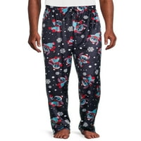 Stitch muške praznične pantalone za spavanje
