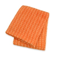 Territory Fluffy Fleece deka sa platnenom torbom, moderna kolekcija, narandžasta